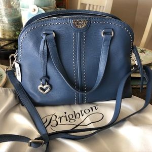 Brighton Jolene Canyon Blue crossbody purse